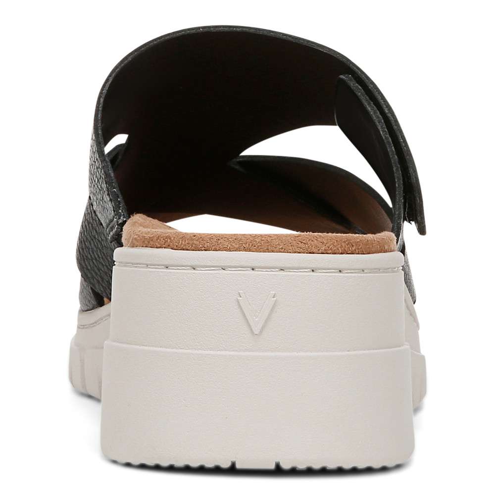 Uptown Sunset Wedge - Black Tumbled - Image 8