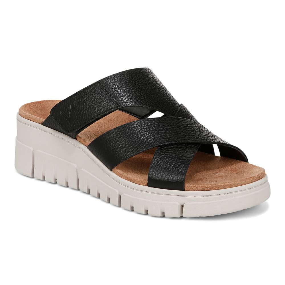 Uptown Sunset Wedge - Black Tumbled - Image 14