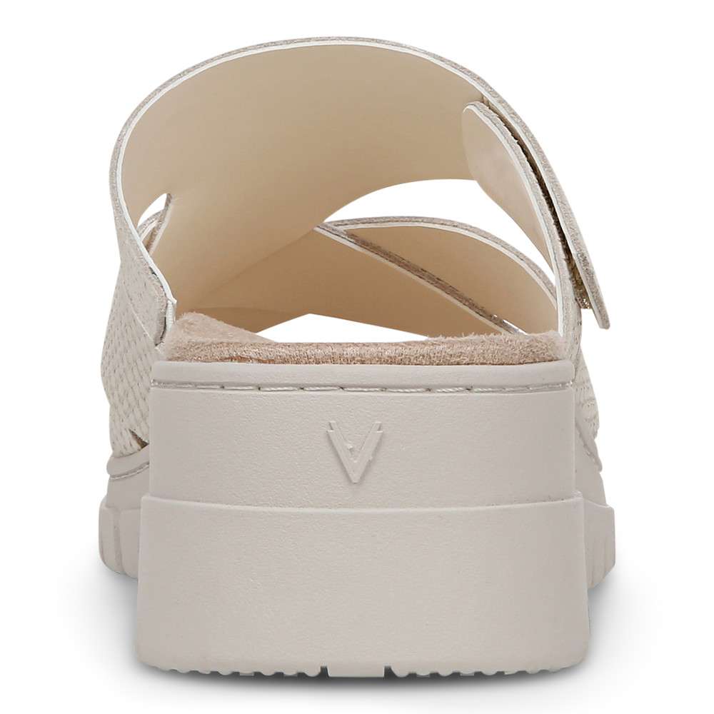Uptown Sunset Wedge - Ivory - Image 9