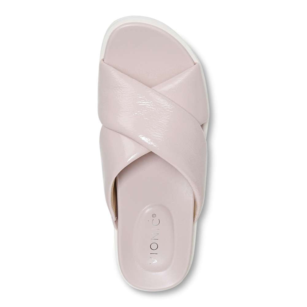 Vesta Flatform Lug Sandal - Peony - Image 4