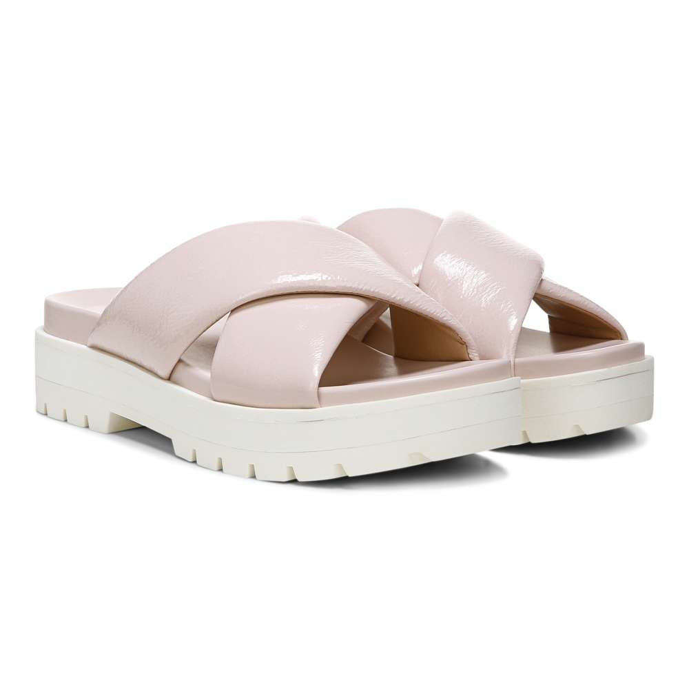 Vesta Flatform Lug Sandal - Peony - Image 6