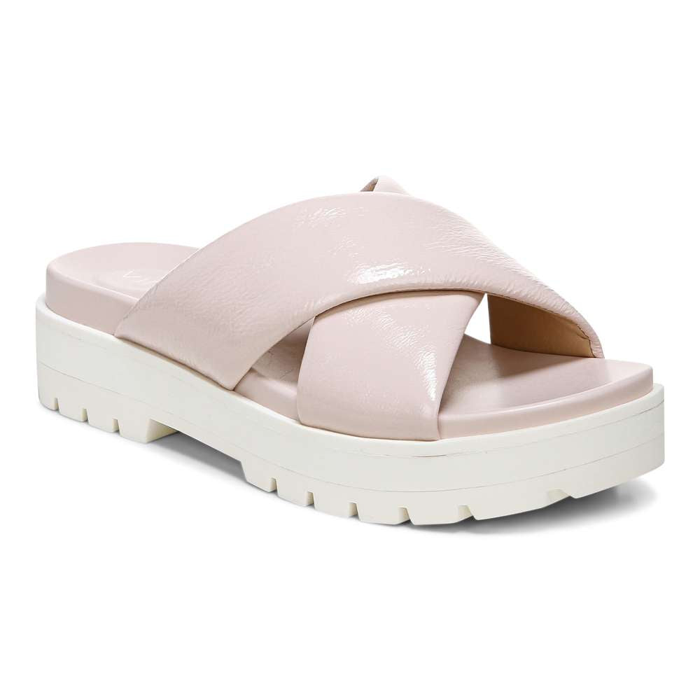 Vesta Flatform Lug Sandal - Peony - Image 11