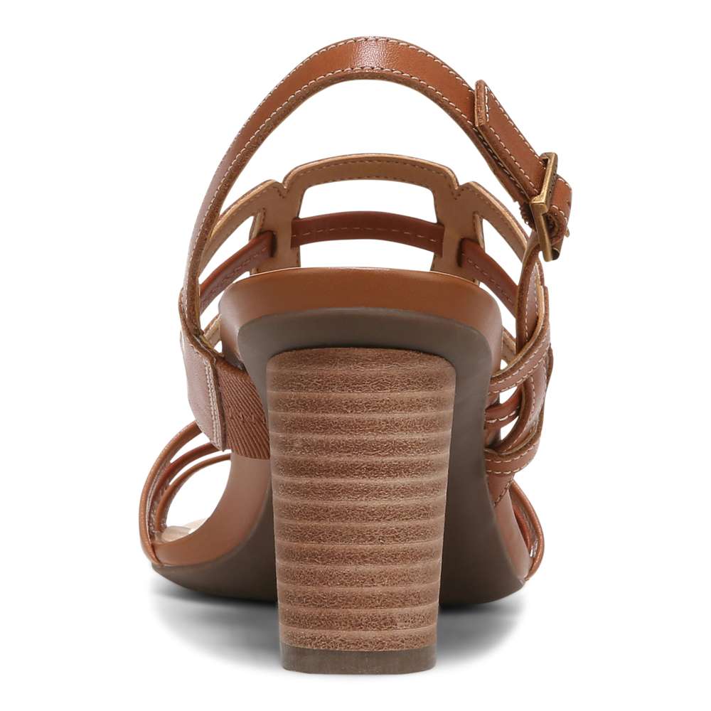 Zaphira Heeled Sandal - Tan - Image 8