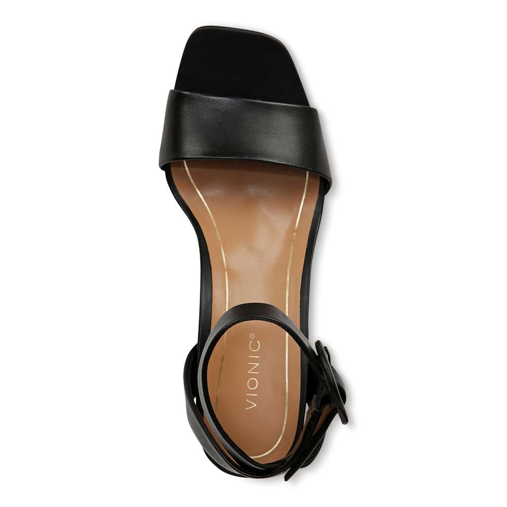 Zinfandel Block Heel Sandal - Black - Image 4