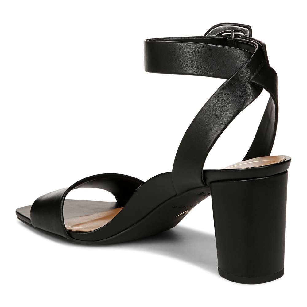Zinfandel Block Heel Sandal - Black - Image 6