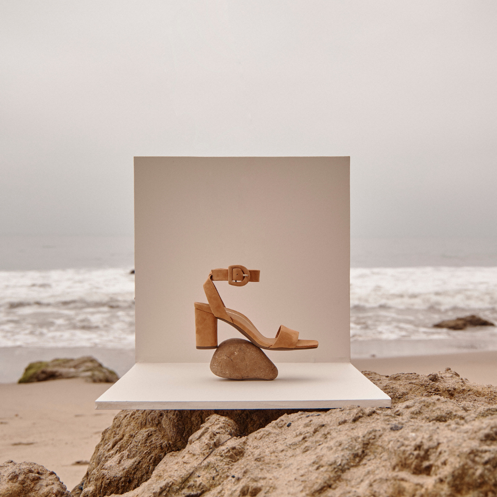 Zinfandel Block Heel Sandal - Camel - Image 7